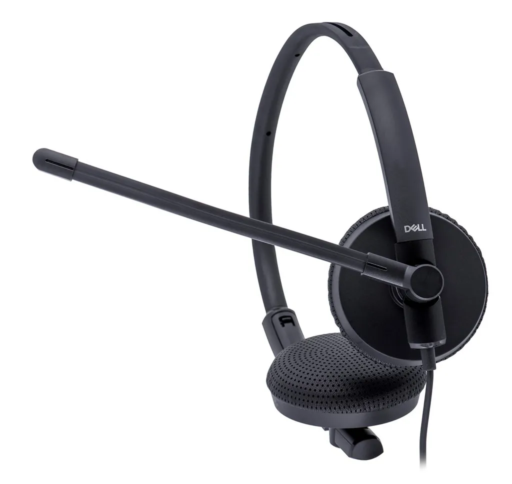 Casque Filaire Stéréo Dell WH1022 pour Visioconférence et Télétravail - 10