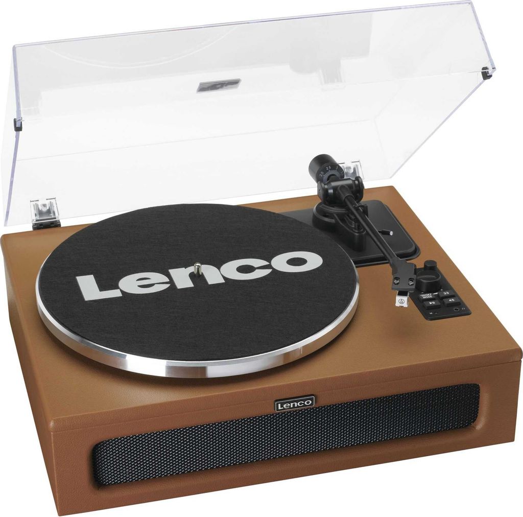 Giradischi Lenco LS-50 Con Altoparlanti Integrati E USB - Legno, 3 Velocità (33/45/78 Giri), Preamplificatore - Foto 12
