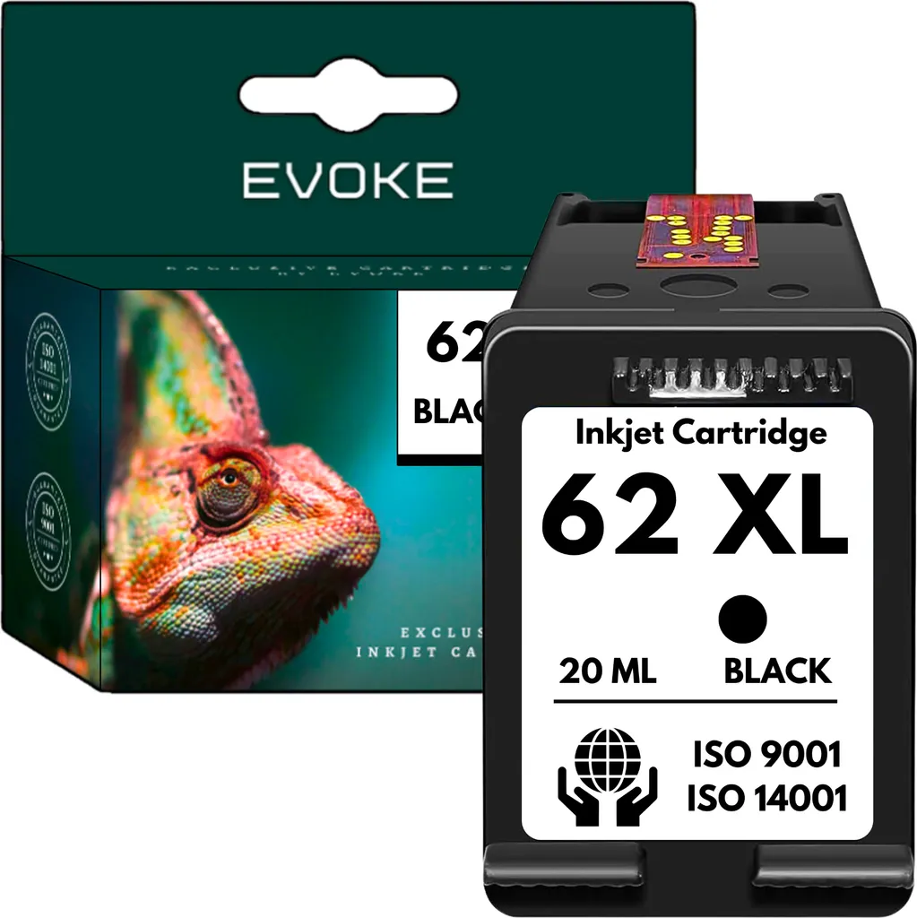 Cartuccia per HP 62 XL ️️ OFFICEJET 5740 200 252 8040 Envy 5540 5640 5660 7640 ️