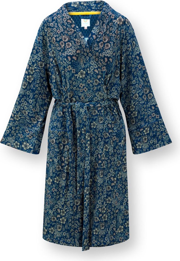 Pip Studio Naomi Kimono Daisy Dreams Farbe Blue Größe XL