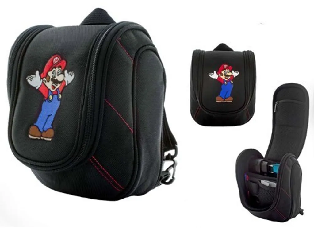 Nintendo 3DS - Mini sac à dos Mario 3DS911 pour consoles et jeux