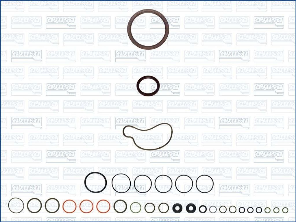 AJUSA 54185400 Dichtungssatz Kurbelgehäuse für TOYOTA GT 86 Coupe (ZN6) für SUBARU FORESTER (SH)