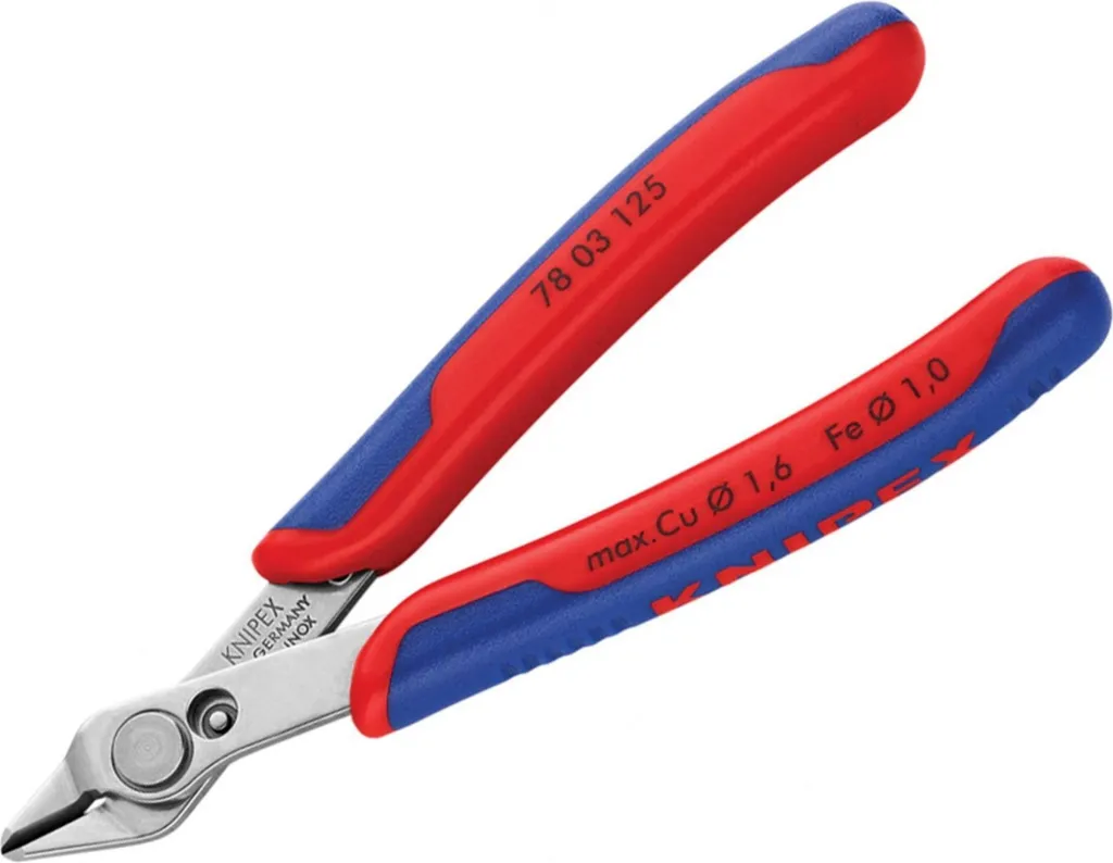 Pince coupante de précision pour électronique Knipex Super Knips 125mm