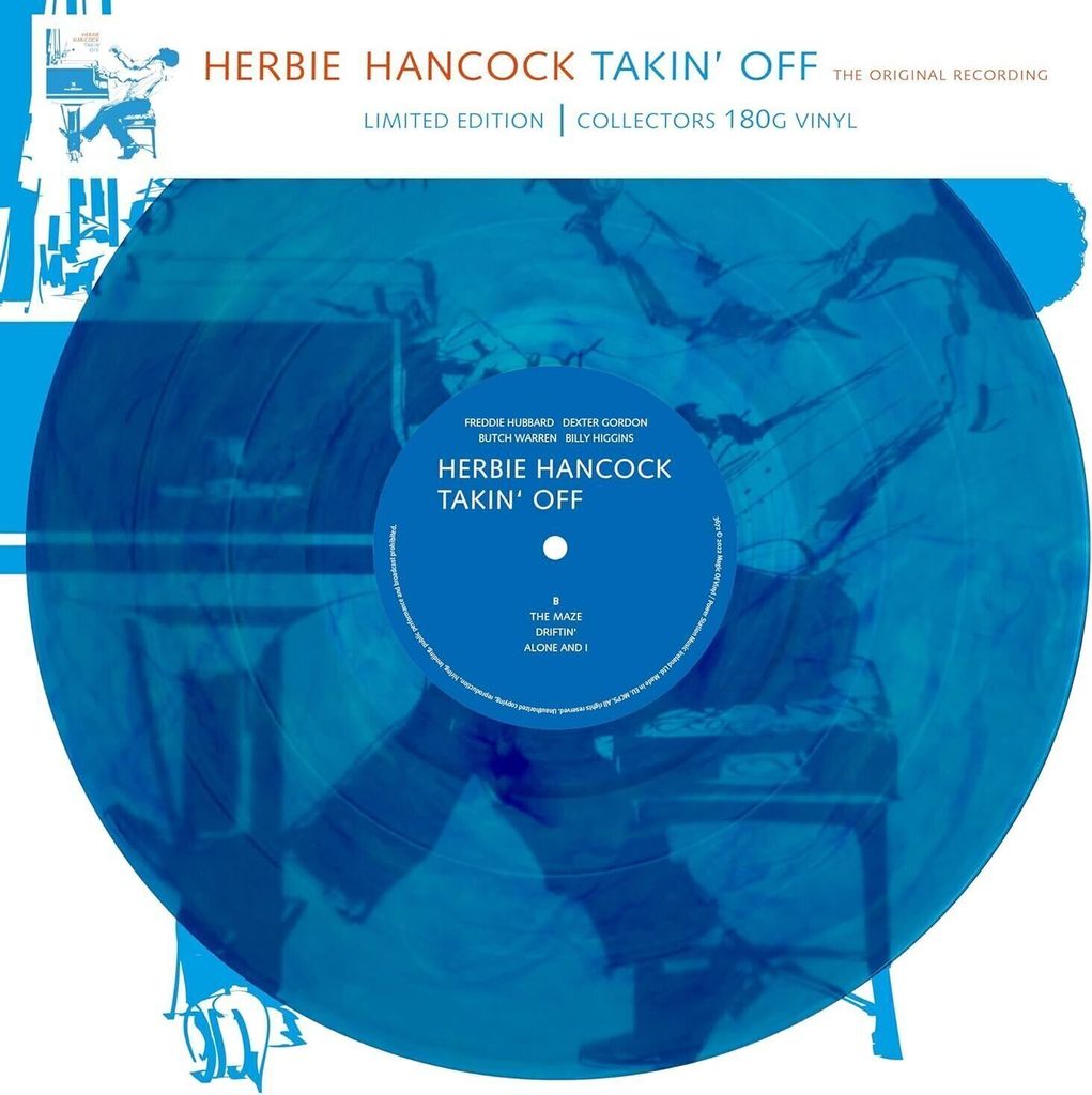 Herbie Hancock - Takin' Off (Blue Marbled Coloured) (LP)