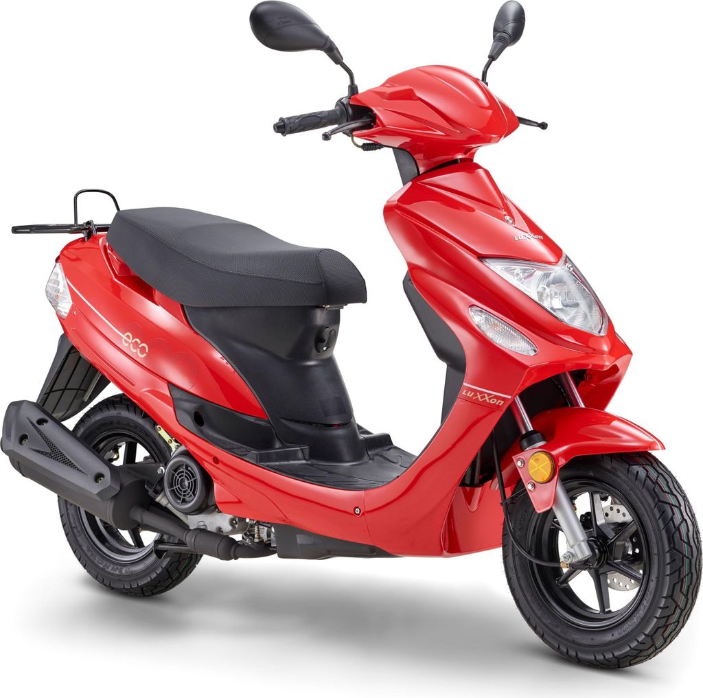 LuXXon Motorroller ECO (45km/h) E5 EFI, rot - 50ccm 4-Takt, Produktbild 