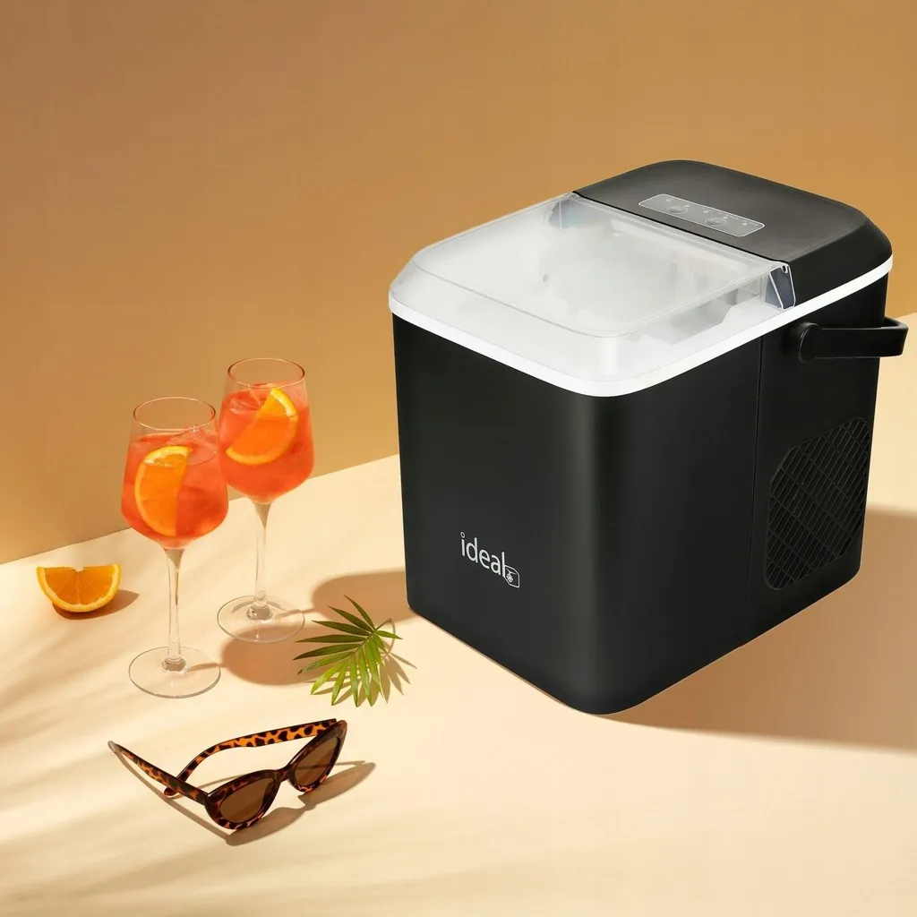Machine à glaçons 12kg 100W - Double fonction glace pilée et cubes