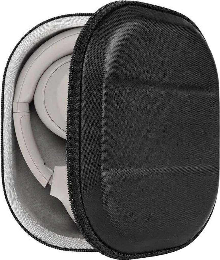 Étui pour casque audio contre les chocs - Protection rigide noire voyage