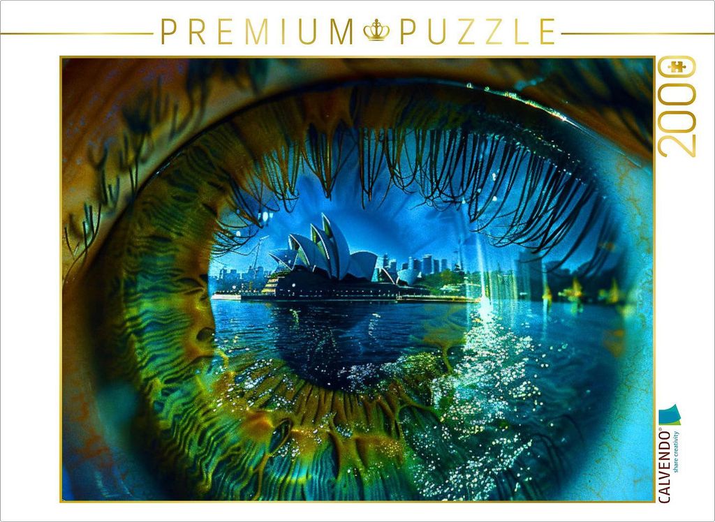CALVENDO Puzzle Sydney Opernhaus | 2000 Teile Lege-Größe 90x67cm Foto-Puzzle für glückliche Stunden