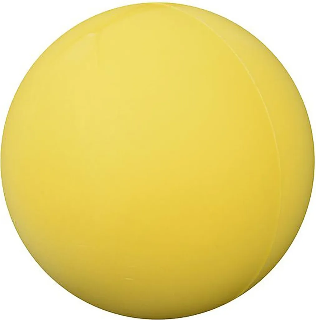 Balle en mousse 20cm durable et souple jaune Pre-Sport pour tout terrain