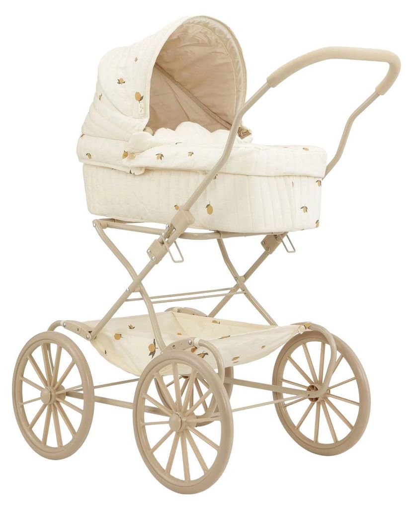 Konges Sløjd Puppenwagen - Lemon Produktbild 