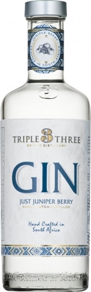 Triple 3 Three Just Juniper Berry Gin 0,5l alc. 43% vol.