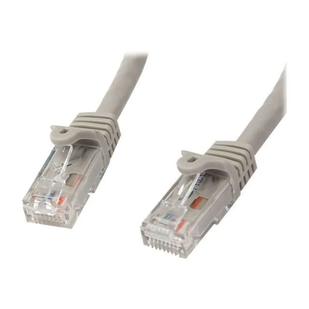 StarTech.com Cavo Cat 6 2m Grigio Antigroviglio | Patch Gigabit Professionale - 2