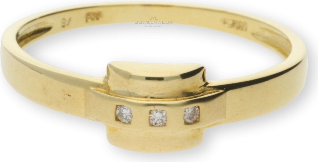 JuwelmaLux Ring 585 Gold mit Brillanten JL13-07-0057 57