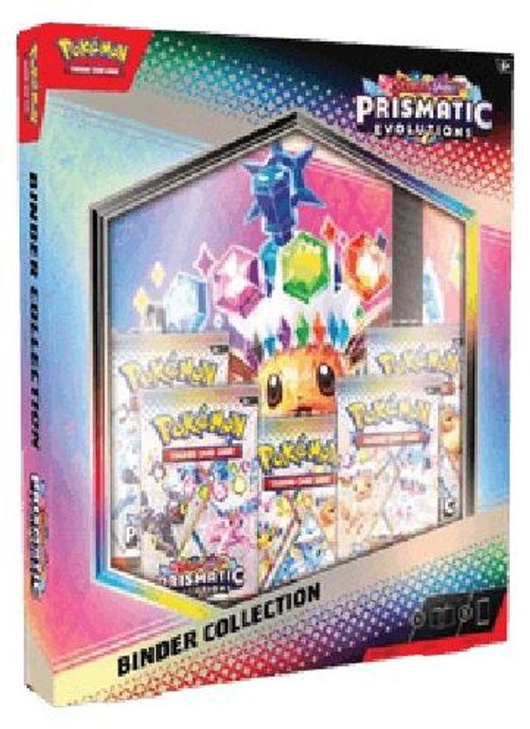 Pokemon Prismatic Evolutions Binder Collection