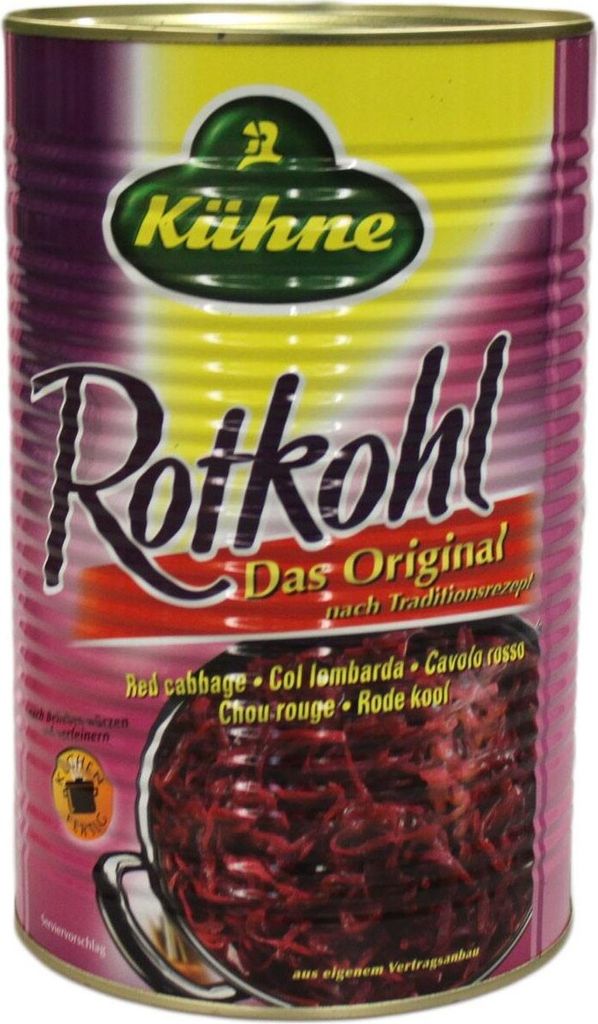 Kühne Rotkohl küchenfertig 4040g