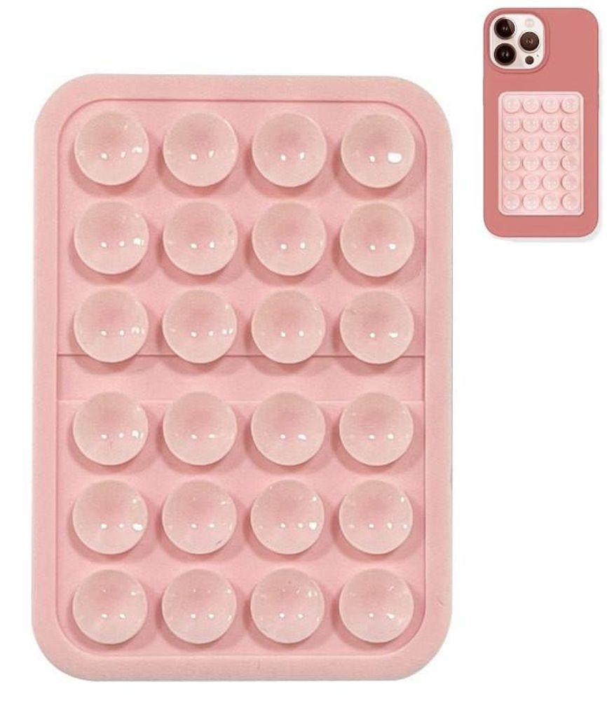 INF Mobile Halterung/Halterung mit Saugnäpfen Rosa Produktbild 