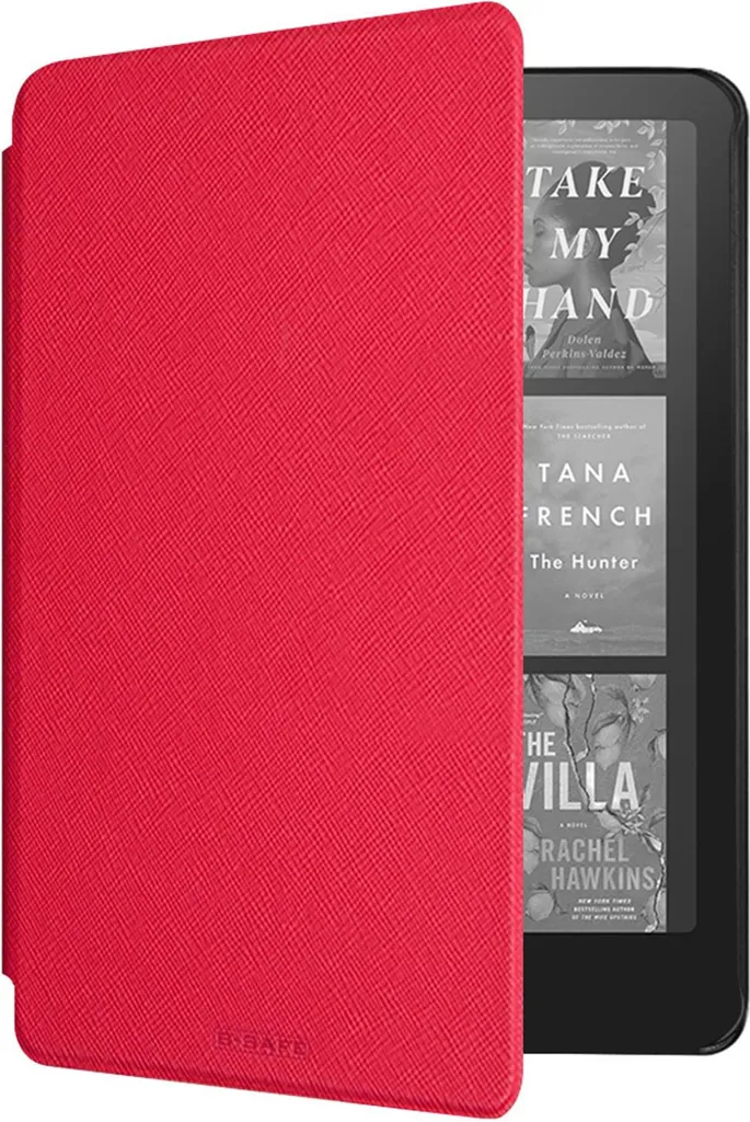 Câble de sécurité antivol rouge pour Kindle Colorsoft et Paperwhite