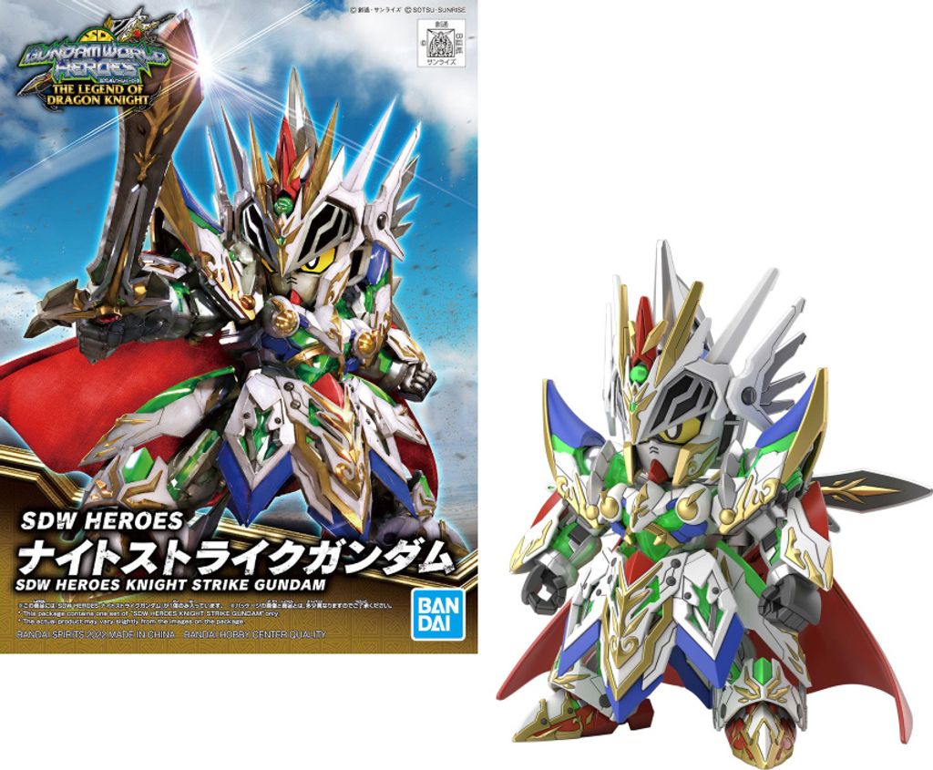 Modell figurki GUNDAM SDW Heroes - Knight Strike Gundam