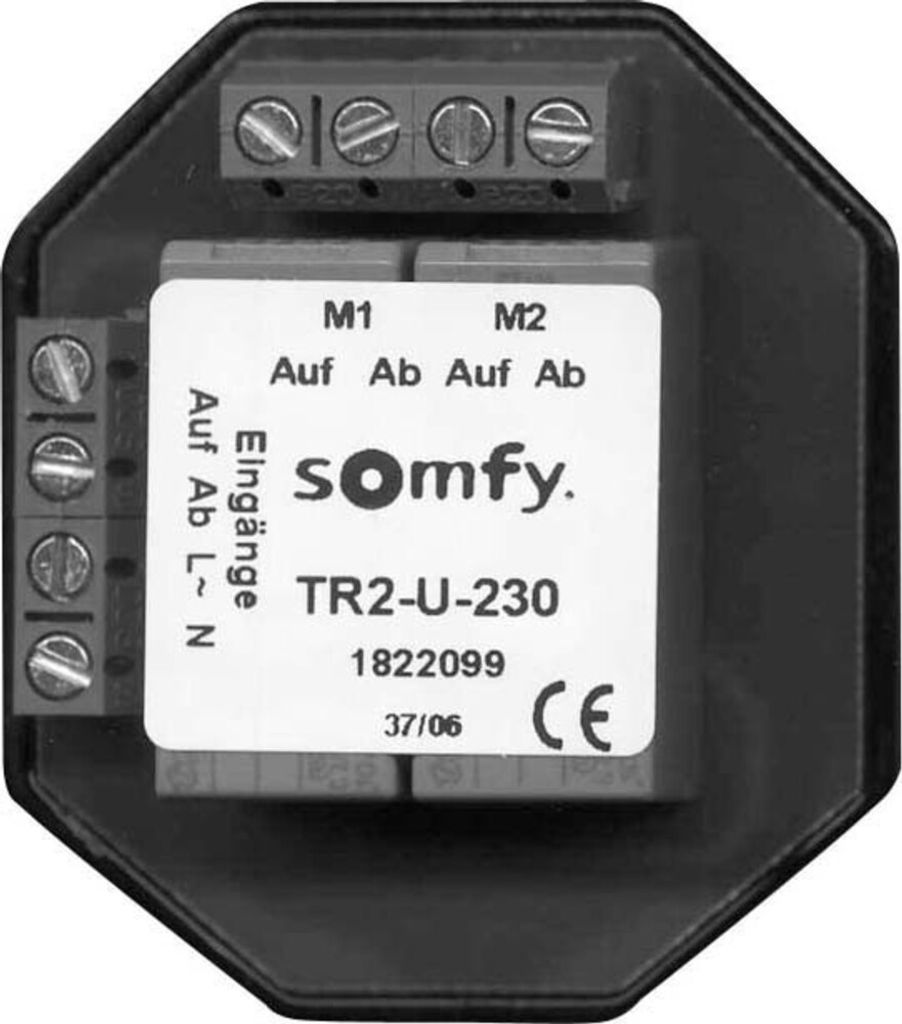 Somfy Trennrelais TR2-U-230 AP 1822108