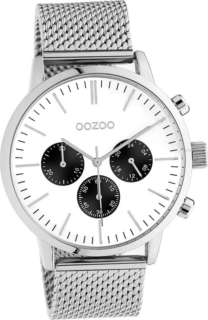 Oozoo C10910 Orologio Unisex Argento: Acciaio Inox e Stile Moderno