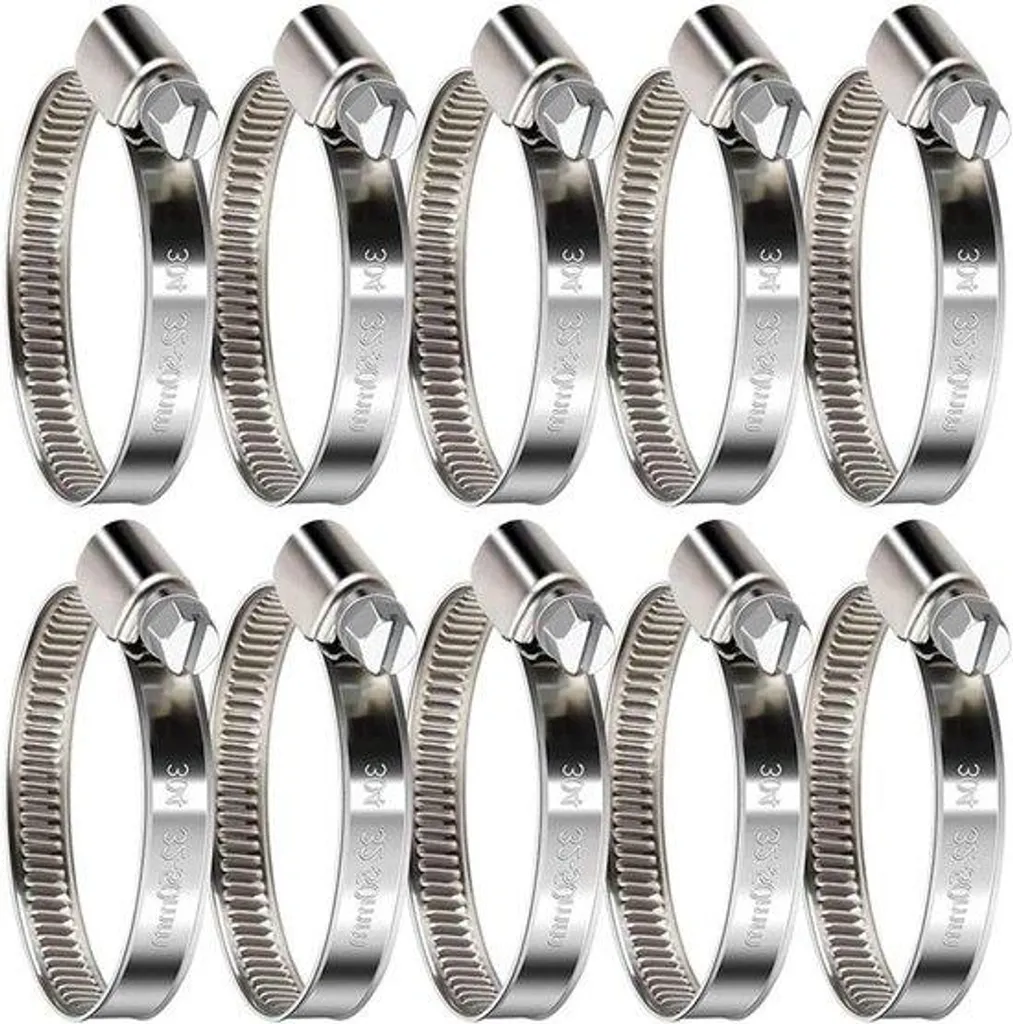 Collier de serrage 32-50 mm : stoppez les fuites de tuyaux efficacement