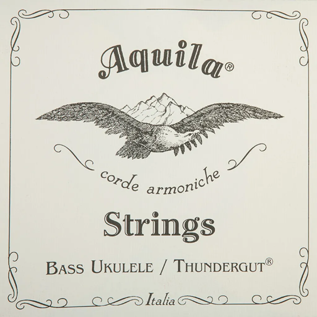 Cordes Bassukulele Aquila 68U Thundergut en élastomère haute qualité