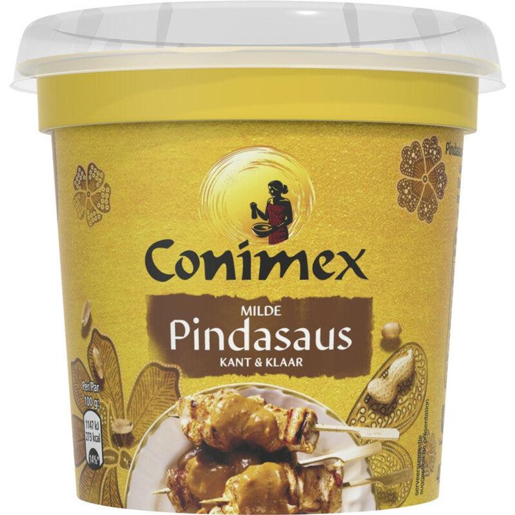 Conimex Satésaus Mild 400 g – jemná arašídová omáčka na Obrázek produktu 