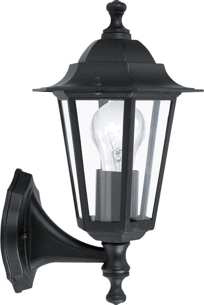 EGLO Applique da esterno Laterna 4 Fino a 60 W Nero 22468 Immagine del prodotto 