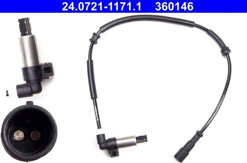 ATE 24.0721-1171.1 Raddrehzahlsensor OE 7700832776 kompatibel mit Megane