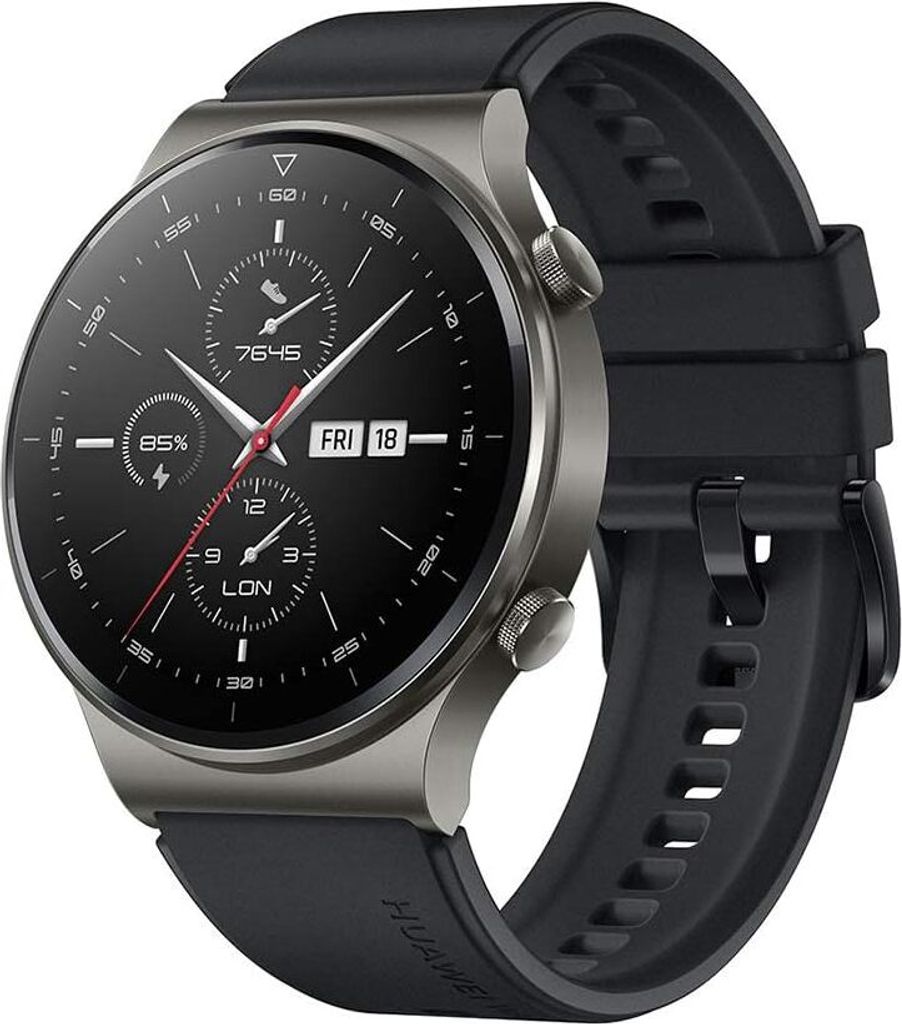 Exquisite Smartwatch Herren (Android iOS), Watch GT 2 Pro Sport in Schwarz Eleganz, Innovation und Deutsche
