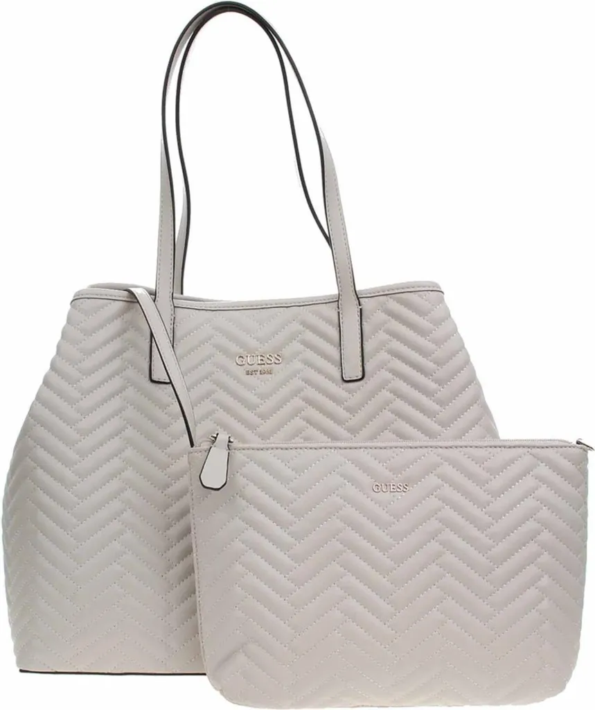 Borsa Guess HWQG9318290STO Stone: Shopping Bag Donna Design Trapuntato - 2