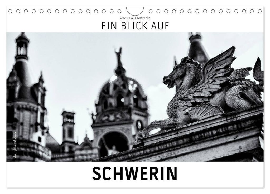 Ein Blick auf Schwerin (Wandkalender 2027 DIN A4 quer), CALVENDO Monatskalender