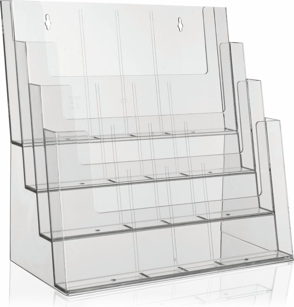 DIN A4 Display / Querf. / 4 Etg. (ohne Teiler)