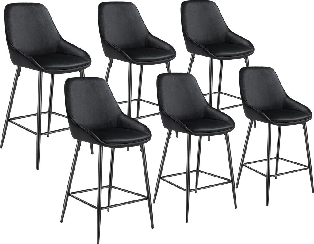 tectake Thekenstuhl Siera 49 x 54 x 100 cm, Belastbarkeit 120 kg