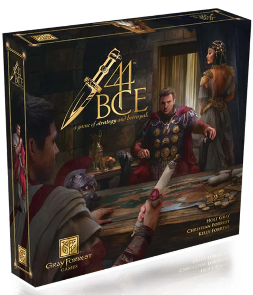 44 BCE Jeu de Plateau Stratégique Édition Anglaise pour Passionnés