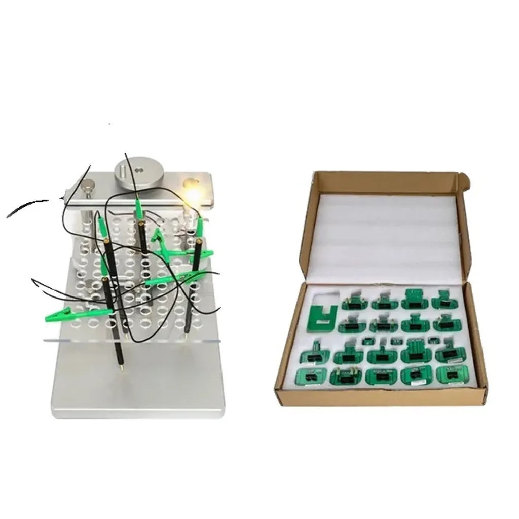 Support BDM 2en1 en acier inoxydable avec rampe LED et 22 sondes