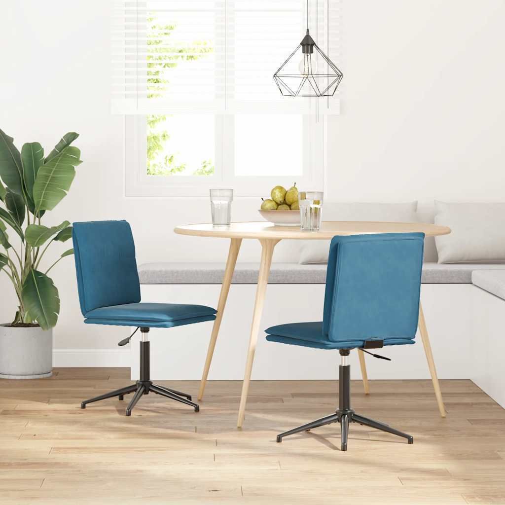 "2026 Promotion" Esszimmerstühle 2 Stk. - Hohe Qualität - Blau Samt - Esszimmerstühle CC17465