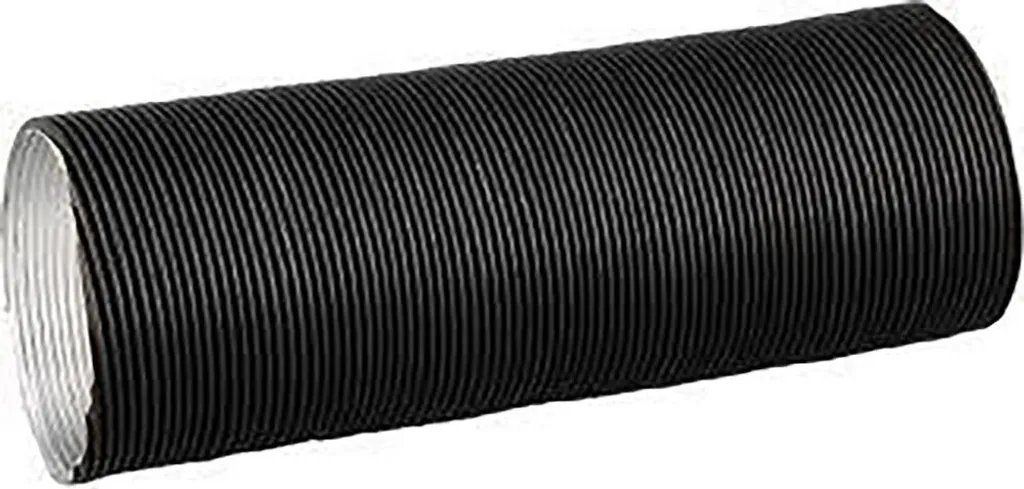 Gaine Flexible de Chauffage 100 mm Argentée - Conduit d'Air Chaud 10m