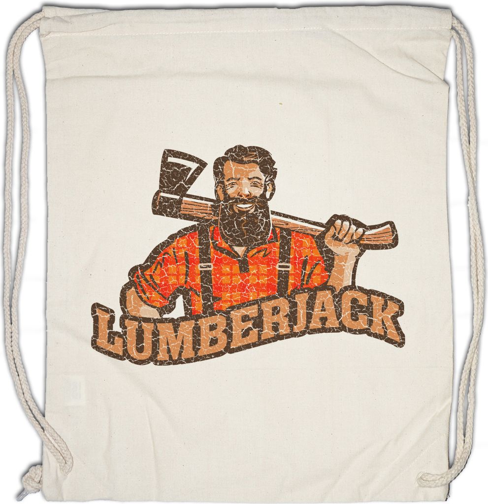 Urban Backwoods Lumberjack VI, Turnbeutel, Farbe: Beige
