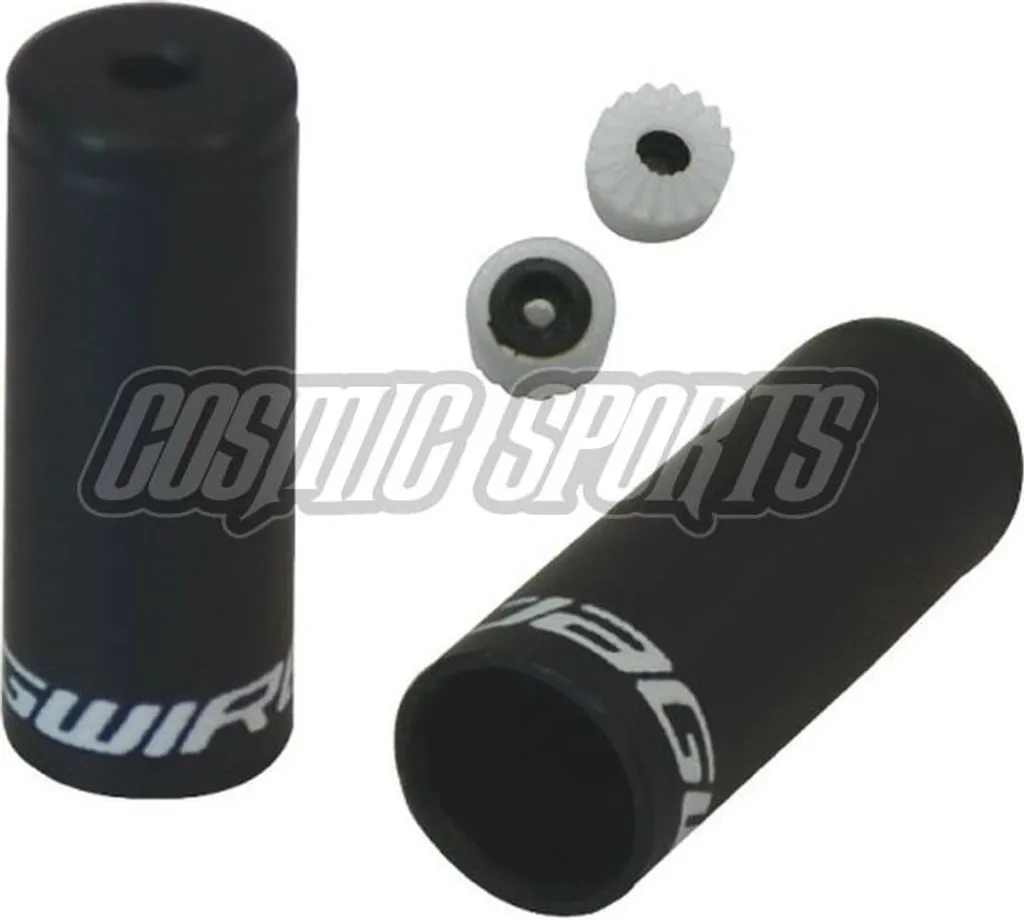 Jagwire Embouts de Gaine 4.5mm Noirs Finition Open contre la Friction