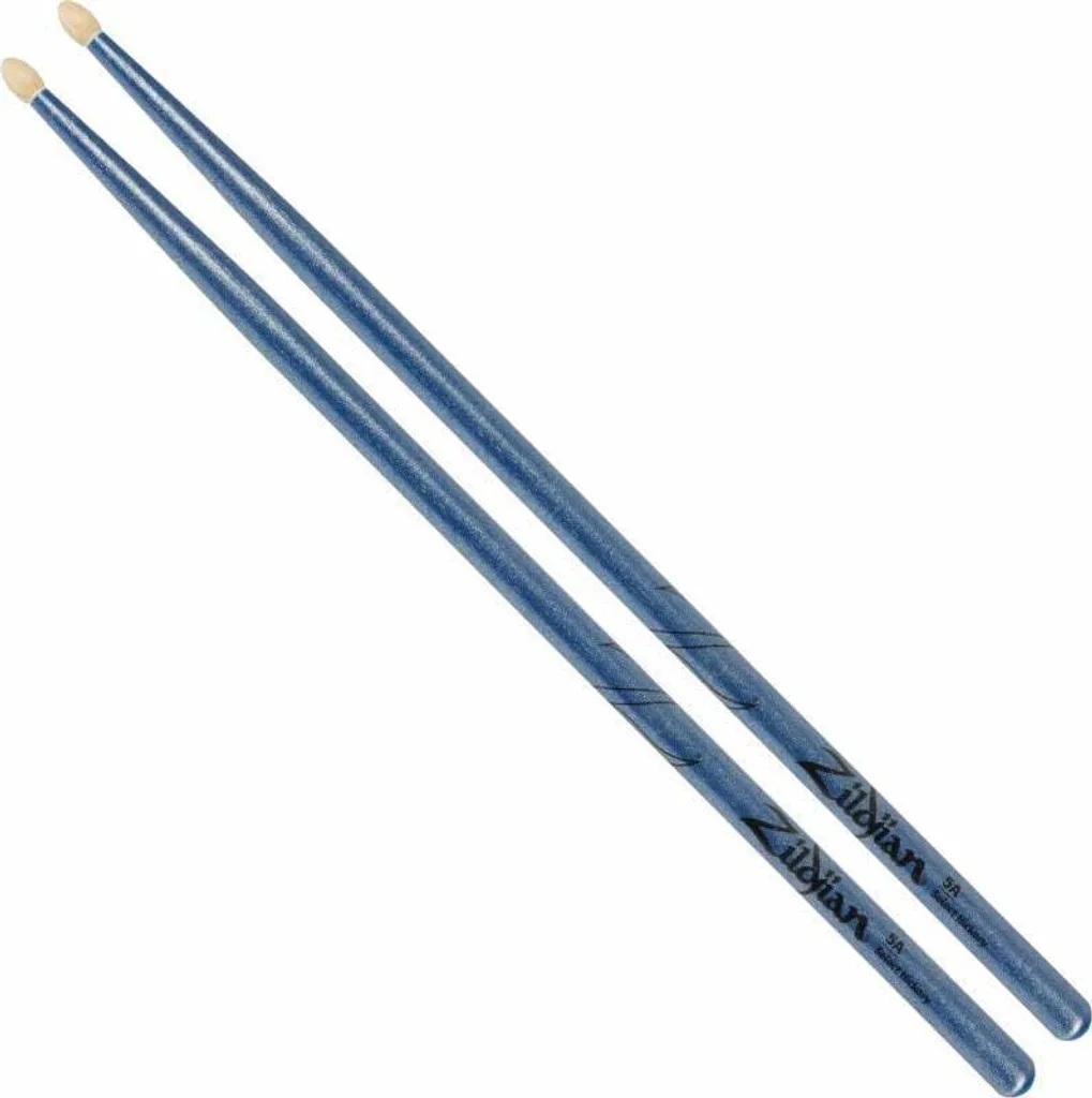 Zildjian Z5ACBU 5A Chroma Blue baguettes de batterie professionnelles