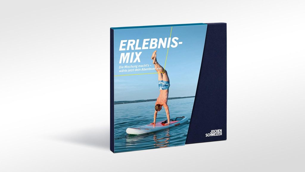 Jochen Schweizer Geschenkbox Erlebnismix; Erlebnis Produktbild 