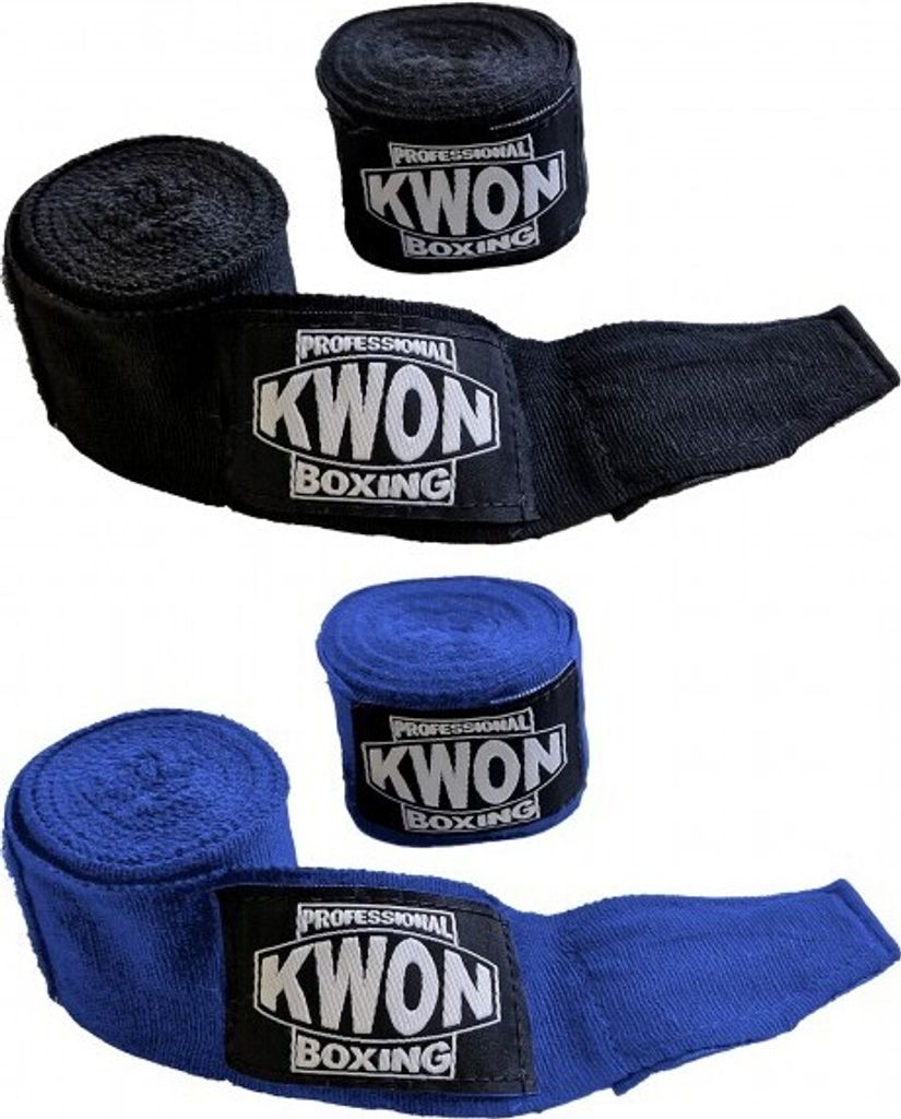 Boxbandage leicht elastisch 3,5 m Blau