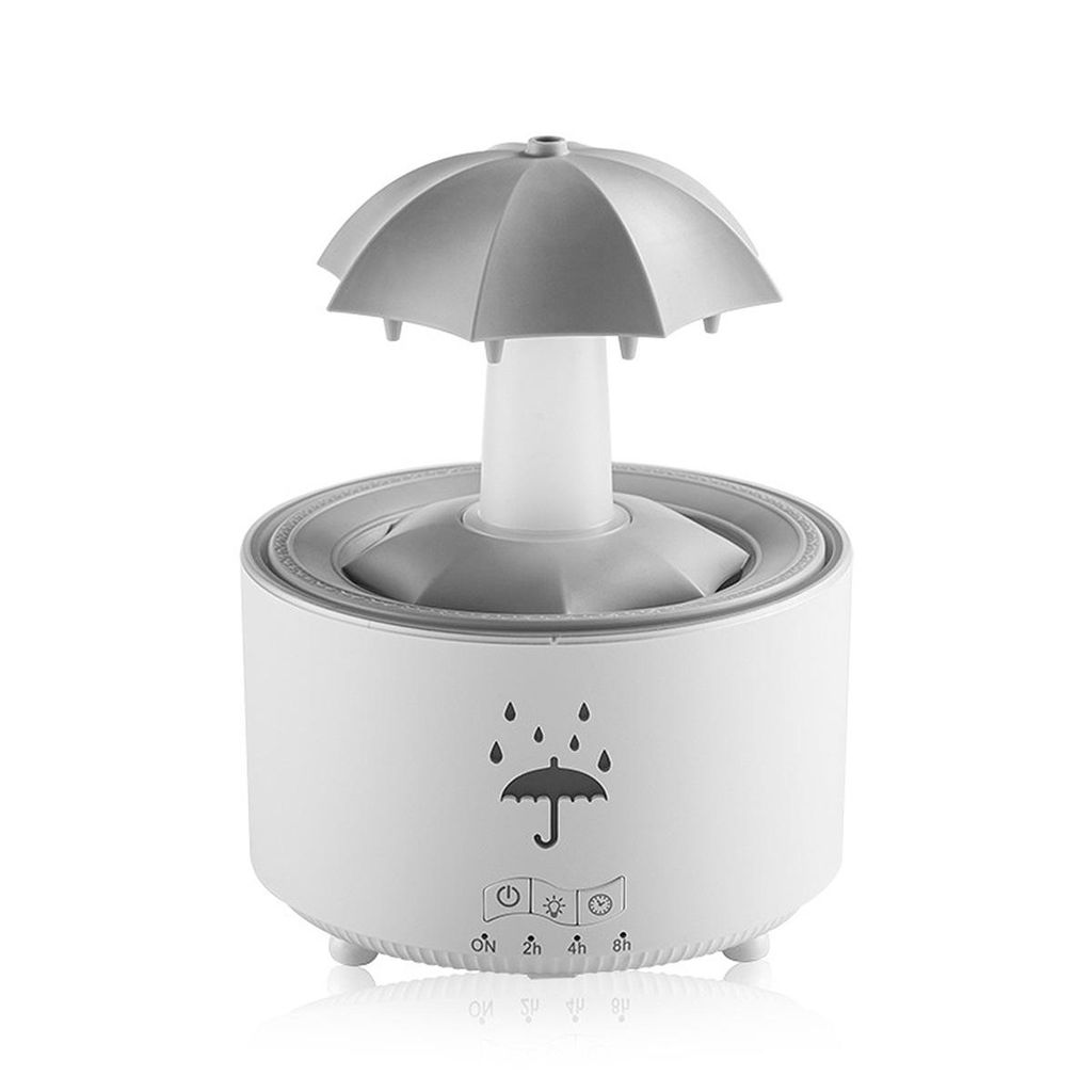 Luftbefeuchter für Schlafzimmer, 300 ml Aroma-Diffuser mit Fernbedienung, Auto-Abschaltung und 7-Farben LED für Wohnzimmer