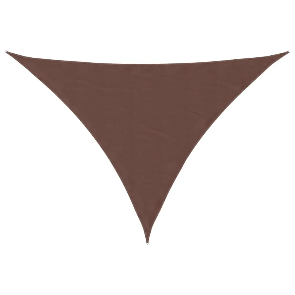 Vela Ombreggiante 3x3x4,24m Marrone Oxford - Design Outdoor Elegante