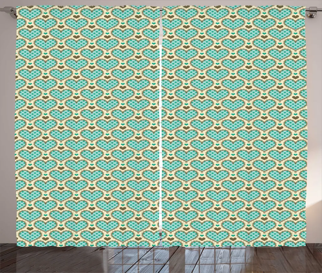 Rideau Anti-Regards et Déco Rustique pour Grandes Fenêtres 280x225 cm