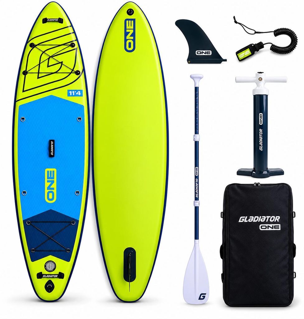 GLADIATOR ONE 11'4 Touring Cruiser SUP Board Set Produktbild 