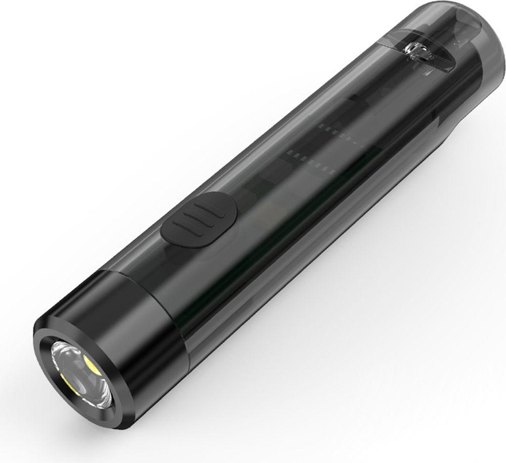 Tragbare LED-Taschenlampe, Mini-Taschenlampe mit Schluesselanhaenger-Design, Notfallpfeife, wasserdicht, stossfest, fuer Outdoor-Aktivitaeten, Camp...