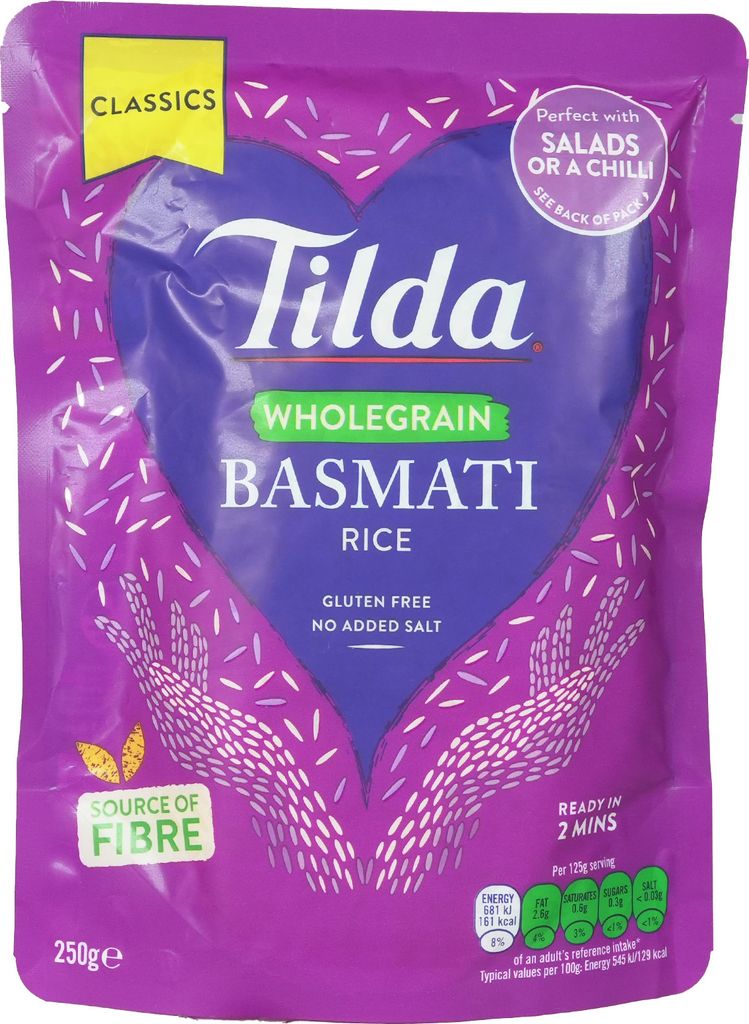 Tilda Basmatireis Vollkorn gedämpft 250g