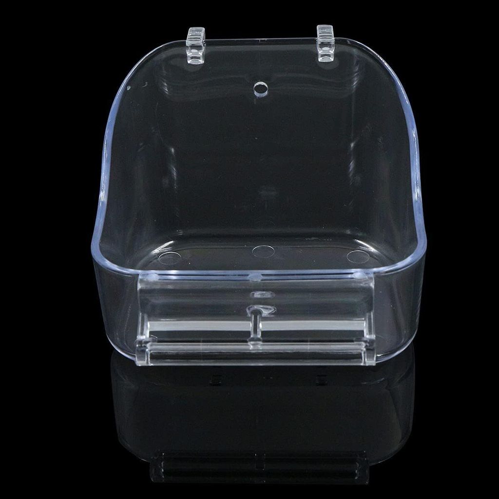 ANIMALPLAST 2x Vogelbadehaus - Hängende Badewanne Für Käfig